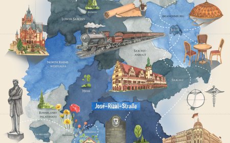 The Life and Travels of José Rizal: A Journey Across the Philippines, Europe, and Asia
