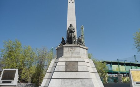 Spain: The José Rizal Monument in Madrid