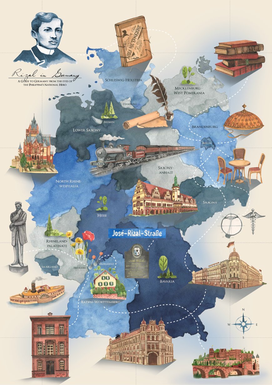 The Life and Travels of José Rizal: A Journey Across the Philippines, Europe, and Asia