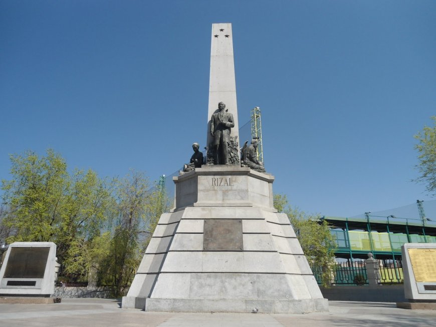 Spain: The José Rizal Monument in Madrid