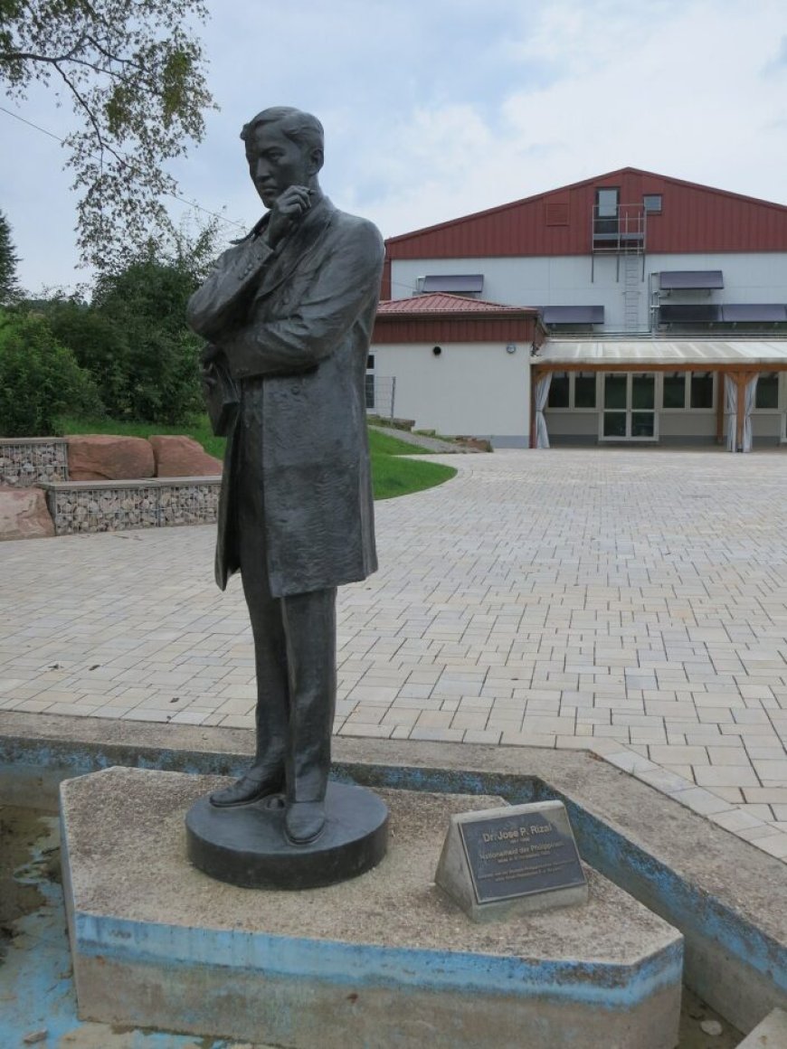 Germany: The José Rizal Monument in Wilhelmsfeld