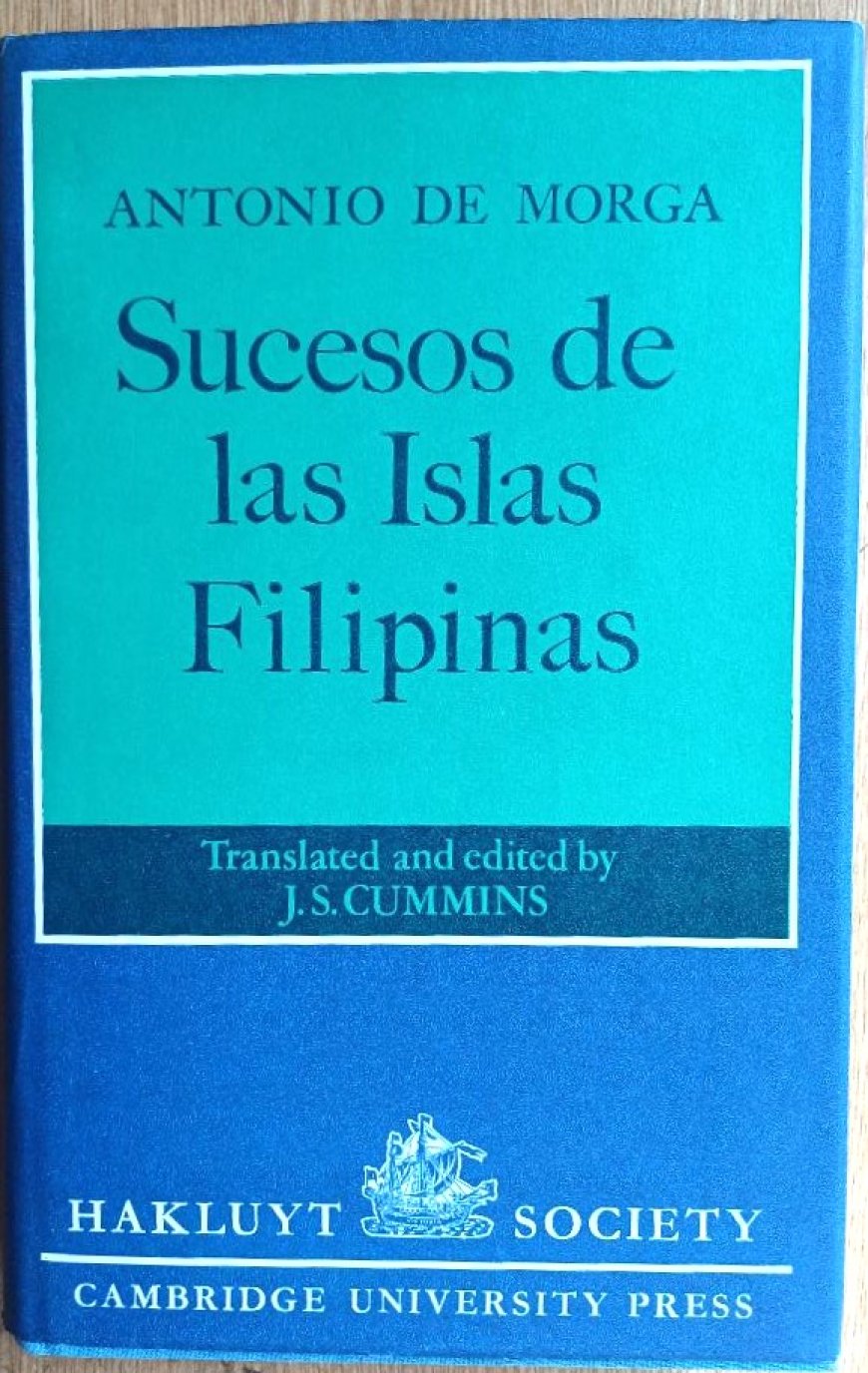 Rizal's Annotations to Morga's Sucesos de las Islas Filipinas